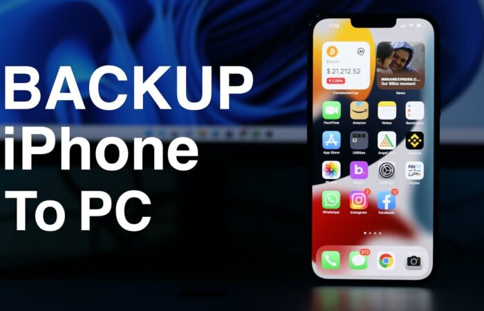 How To Back Up iPhone to PC