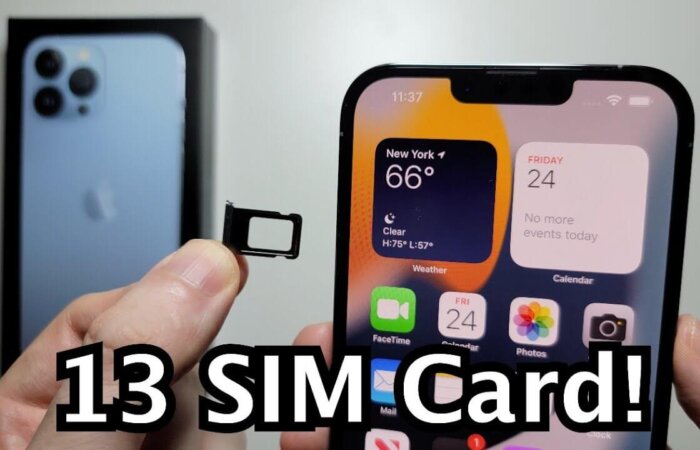 How To Insert Sim Card In iPhone 13